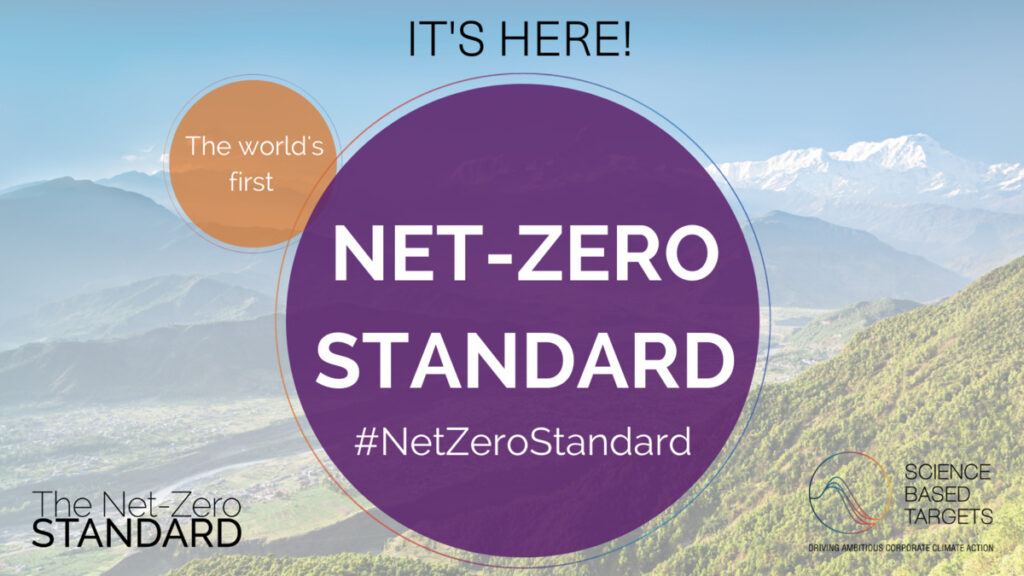 SBTi launches Net-Zero Standard